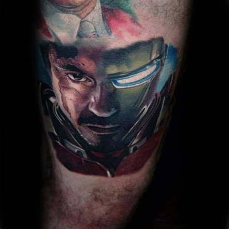 Tatuajes de Iron Man - 120 diseños, significado y mejores ideas