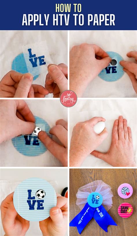 Image result for Applying HTV