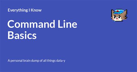 Image result for Command Line Basics