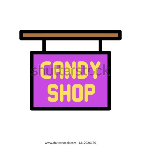 Candy Shop Sign Text Front 的图像结果