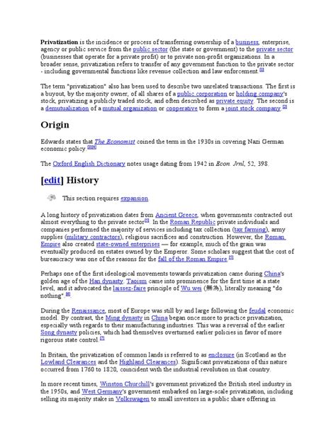 Image result for Privatization Explained