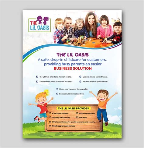 Flyer Designs for Childcare - Hih7 Webtech Private Limited