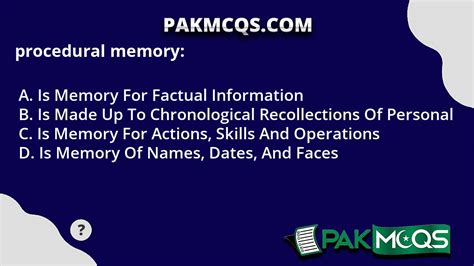 Image result for Procedural Memory Example