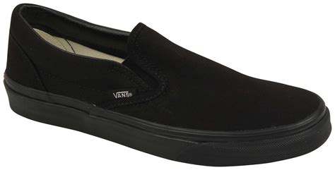 Vans Classic Slip On Women's Shoe - Black / Black