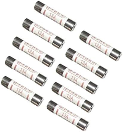 CALANDIS® 6Mm X 25Mm 240V 13A Bs1362 Ceramic Fuse | 10Piece 13A Ceramic ...