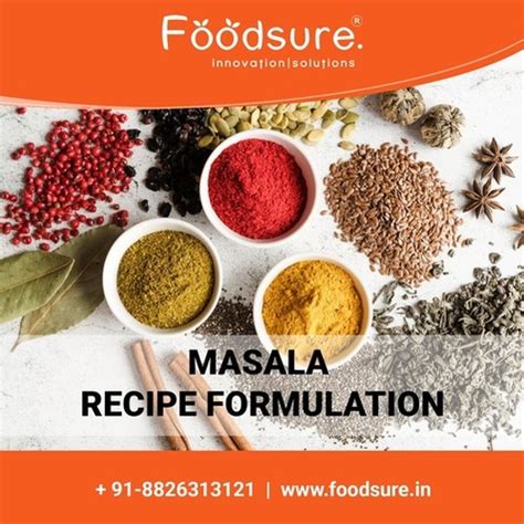 Masala Recipe Formulation | Foodsure