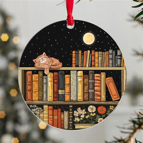 Amazon.com: Gifts for Book Lovers, Christmas Ornaments - Book Decor ...