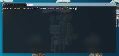 Build a Script to Move Files Sample 的图像结果