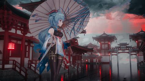 Ganyu Genshin Impact 4K Anime Wallpaper | 5000x2812 | Wallpaper Alchemy