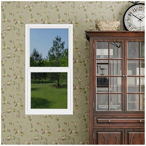 Project Source 20000S Series 17-1/2-in x 35-1/2-in White Exterior Vinyl ...