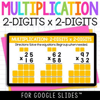 Standard Algorithm for 2 Digit Multiplication 的图像结果