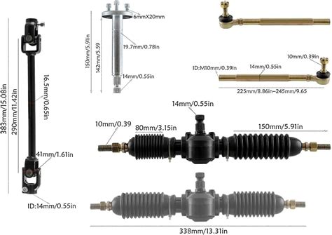 YC Yier 29 Complete Go Kart Rear Live Axle Kit with145/70-6 India | Ubuy