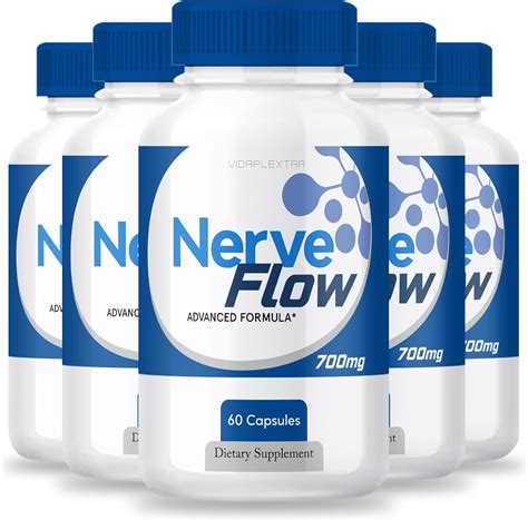 Nerve Flow - Nerve Flow Capsules (5 Pack, 300 Capsules)