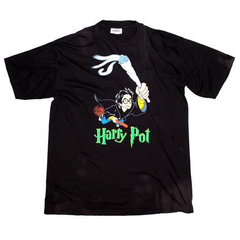 『Harry Pot』90s parody vintage T-shirt | excube.e_shop