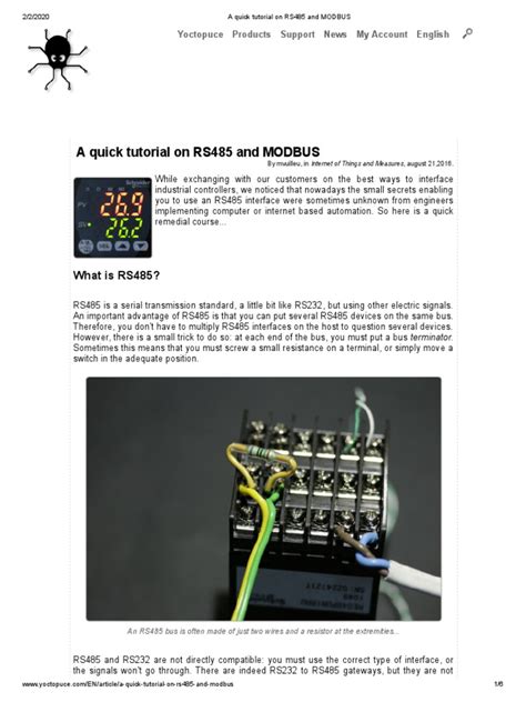 Image result for RS485 Tutorial