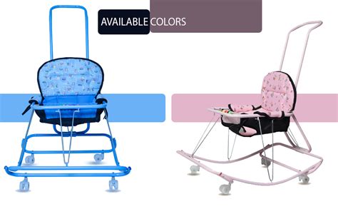Buy GoodLuck Baybee Round Baby Walker Cum Rocker | Hanging Walker ...