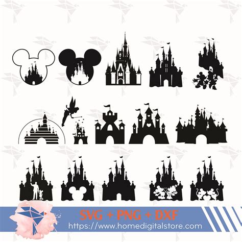 Disney Castle Printable B