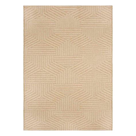 Ruby Natural Flatweave Outdoor Rug 5x7 | At Home