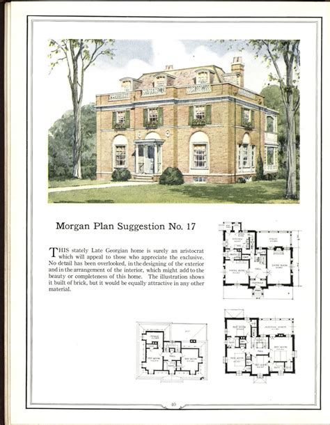 Georgian Revival House Plans at Joan Ruhl blog