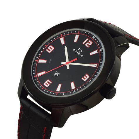 Maxima ATTIVO Men Black Dial Analogue Watch - T-55361LMGB