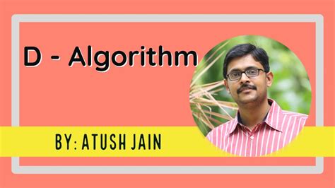 Image result for D Algorithm Explained