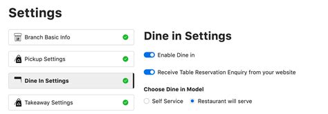 How to enable Online Table Reservation using Gleeca? - Gleeca