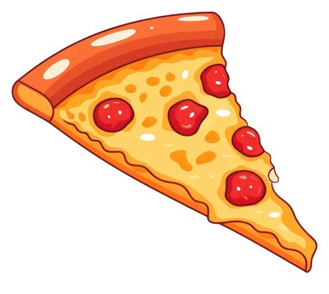 Png pizza food white background pepperoni | Premium AI-generated image