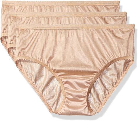Buy Shadowline Women's Panties-Nylon Hipster (3 Pack) at Amazon.in