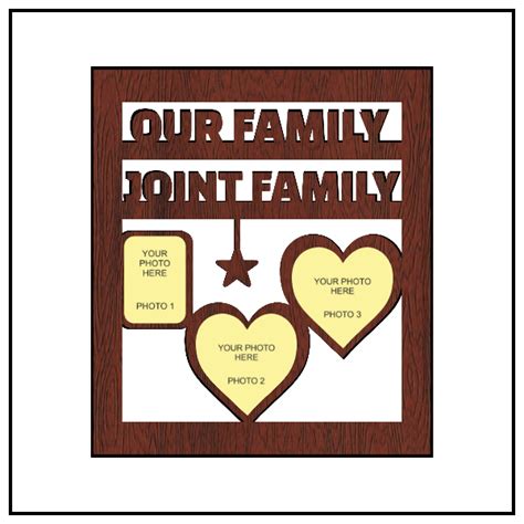 Our Family Joint Family Wall Frame – Next Print