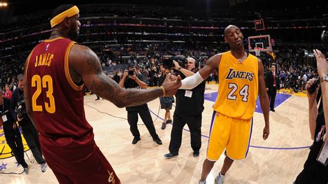 Kobe Bryant Dunking On Lebron James