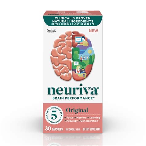 Neuriva Capsules Brain Performance Supplement Coffee Fruit Extract ...