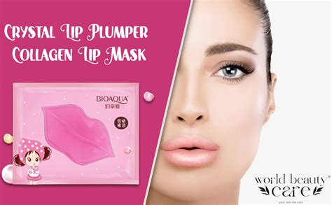 Buy Bioaqua Lip Plumper Collagen Nourishing Crystal Lip Mask, 10 Pieces ...