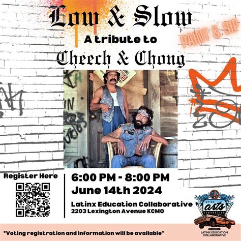 LAF/LEC: Low & Slow: A Tribute to Cheech & Chong Paint & Sip, 2203 ...