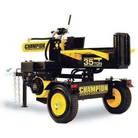 Image result for Using a Champion Log Splitter