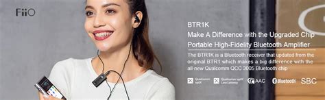 FiiO BTR1K HiFi Headphone AMP/DAC Bluetooth Receiver : Amazon.in ...