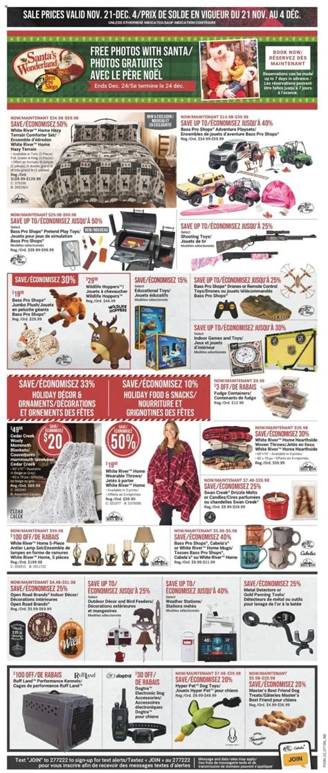 Cabela's Black Friday Canada Flyer Sale 2025