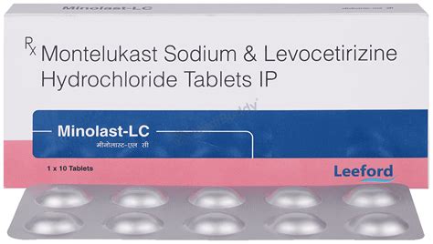 Minolast LC 5mg/10mg Tablet: Price, Uses, Side Effects & How to Use ...