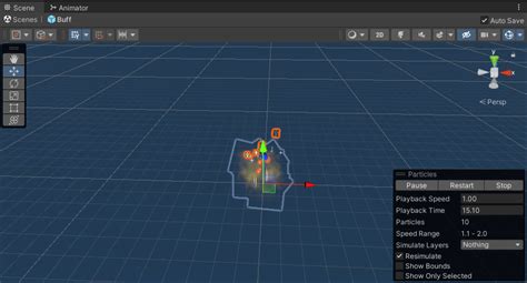 Unity Particle Demo 的图像结果