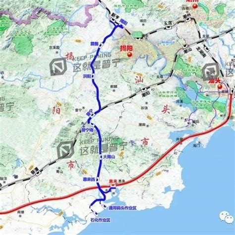 揭阳至惠来铁路初步设计获批！动车组与货物列车共线运行_车站
