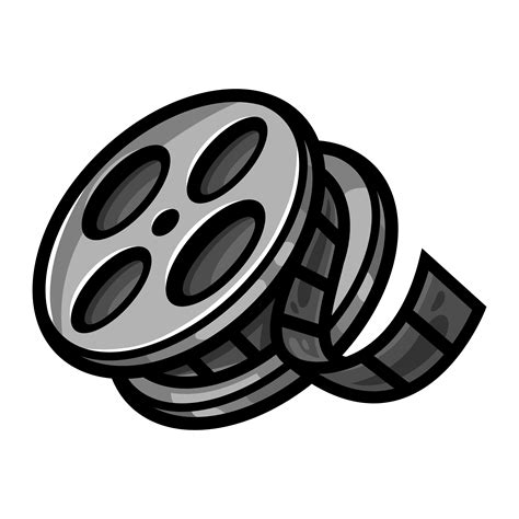 Top 94+ Pictures Movie Reel Clip Art Black And White Sharp