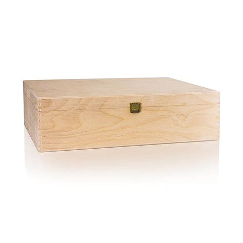 Kotak kayu kemasan kado anggur dengan tutup berengsel, set isi 3 ...