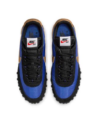 Air Max Waffle 'Black and Hyper Blue' (FV6946-400) release date. Nike SNKRS