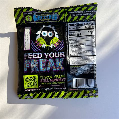 Rotten | Sour Gummy Worms – Goodies | Snack Shop