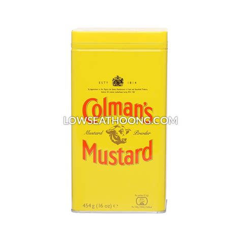 Colman's Mustard Powder - 454g/can - Low Seat Hoong Sdn Bhd