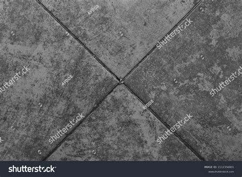 Joint Pericresty Dark Ceramic Floor Tile Stock Photo 2112356801 ...