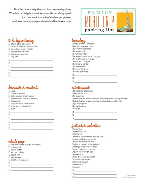 Packing List Example 的图像结果