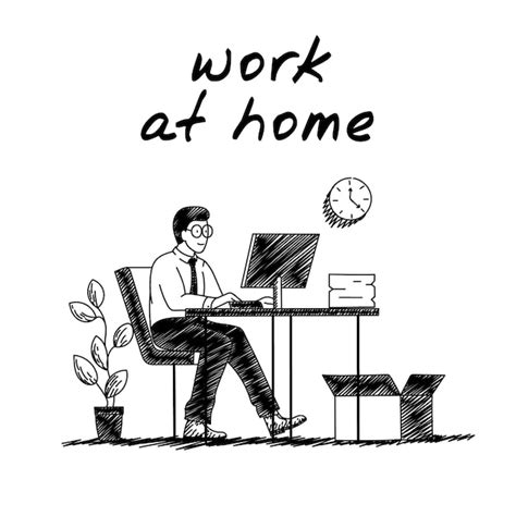 Computer Room Cartoon Black White 的图像结果