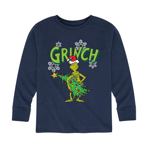 Dr. Seuss The Grinch - Kids Christmas Graphic T-Shirt - Steal Your Tree ...