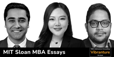 MIT Sloan 2025-2026 MBA Essays & Deadlines | Vibranture - Best MBA ...