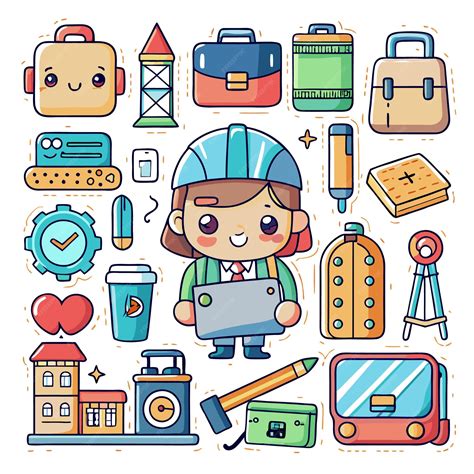 Cartoon Power Engineer Tools 的图像结果